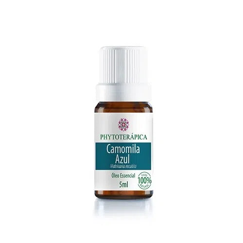 Óleo Essencial Camomila Azul (Camomila Alemã) Matricaria recutita 5 ml - Phytoterápica