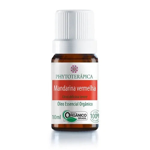 Óleo Essencial de Mandarina Vermelha (Orgânico) Citrus deliciosa 10 ml - Phytoterápica