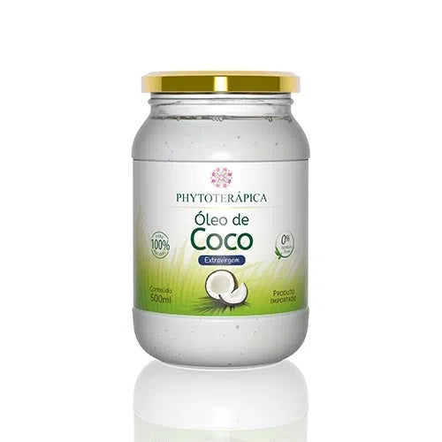 Óleo de Coco Extravirgem (Orgânico) 500ml - Phytoterápica