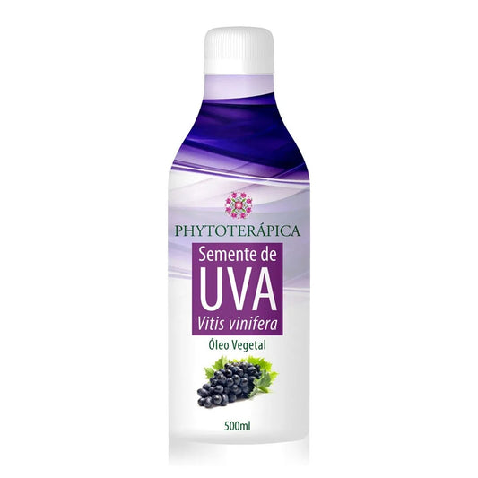 Óleo Vegetal de Semente de Uva Vitis vinifera 500 ml - Phytoterápica