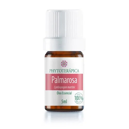 Óleo Essencial de PALMAROSA 5ml Cymbopogon martini - Phytoterápica