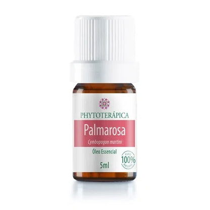 Óleo Essencial de PALMAROSA 5ml Cymbopogon martini - Phytoterápica