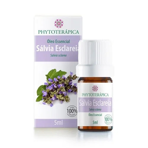 Óleo Essencial SÁLVIA SCLAREIA 5ml Salvia sclarea - Phytoterápica