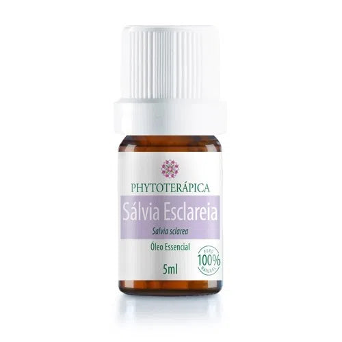 Óleo Essencial SÁLVIA SCLAREIA 5ml Salvia sclarea - Phytoterápica