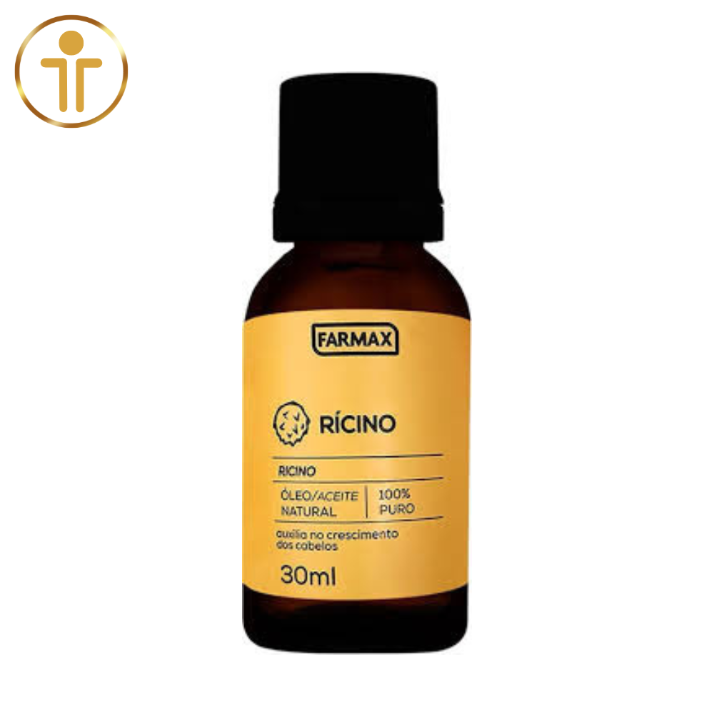 Óleo de Rícino 100% Puro 30 Ml - Farmax