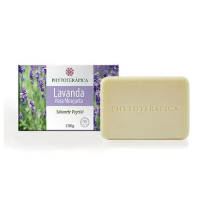 Sabonete Vegetal Lavanda & Rosa Mosqueta 100g - Phytoterápica