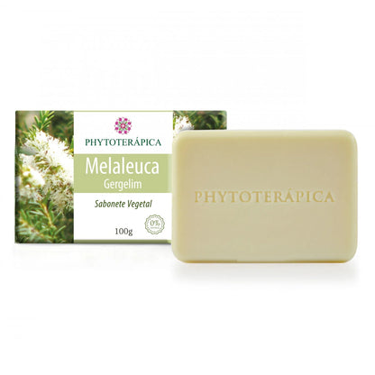 Sabonete vegetal Melaleuca & Gergelim 100g - Phytoterápica