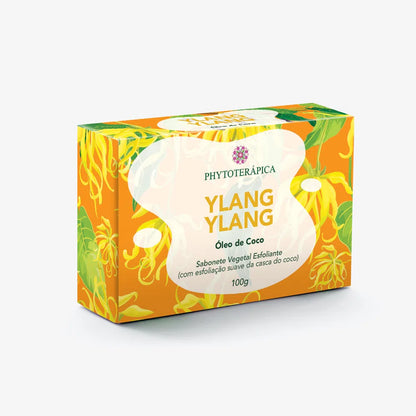 Sabonete Esfoliante Vegetal Ylang Ylang & Coco 100g - Phytoterápica