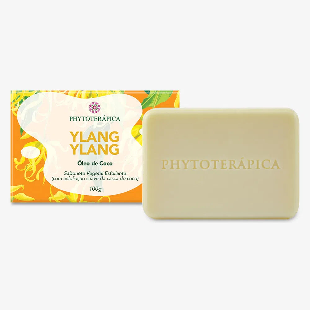 Sabonete Esfoliante Vegetal Ylang Ylang & Coco 100g - Phytoterápica