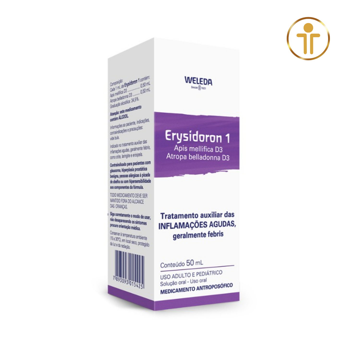 Erysidoron 1 Solução Oral Gotas 50 Ml | WELEDA
