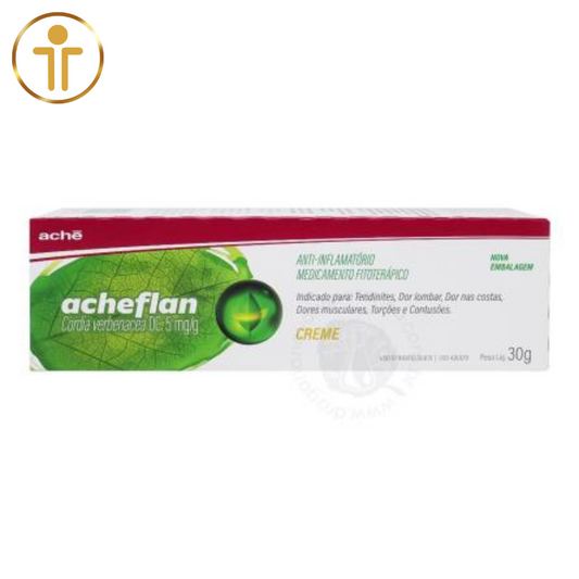 Acheflan Creme 30 Gramas - Cordeia verbenacea - Aché