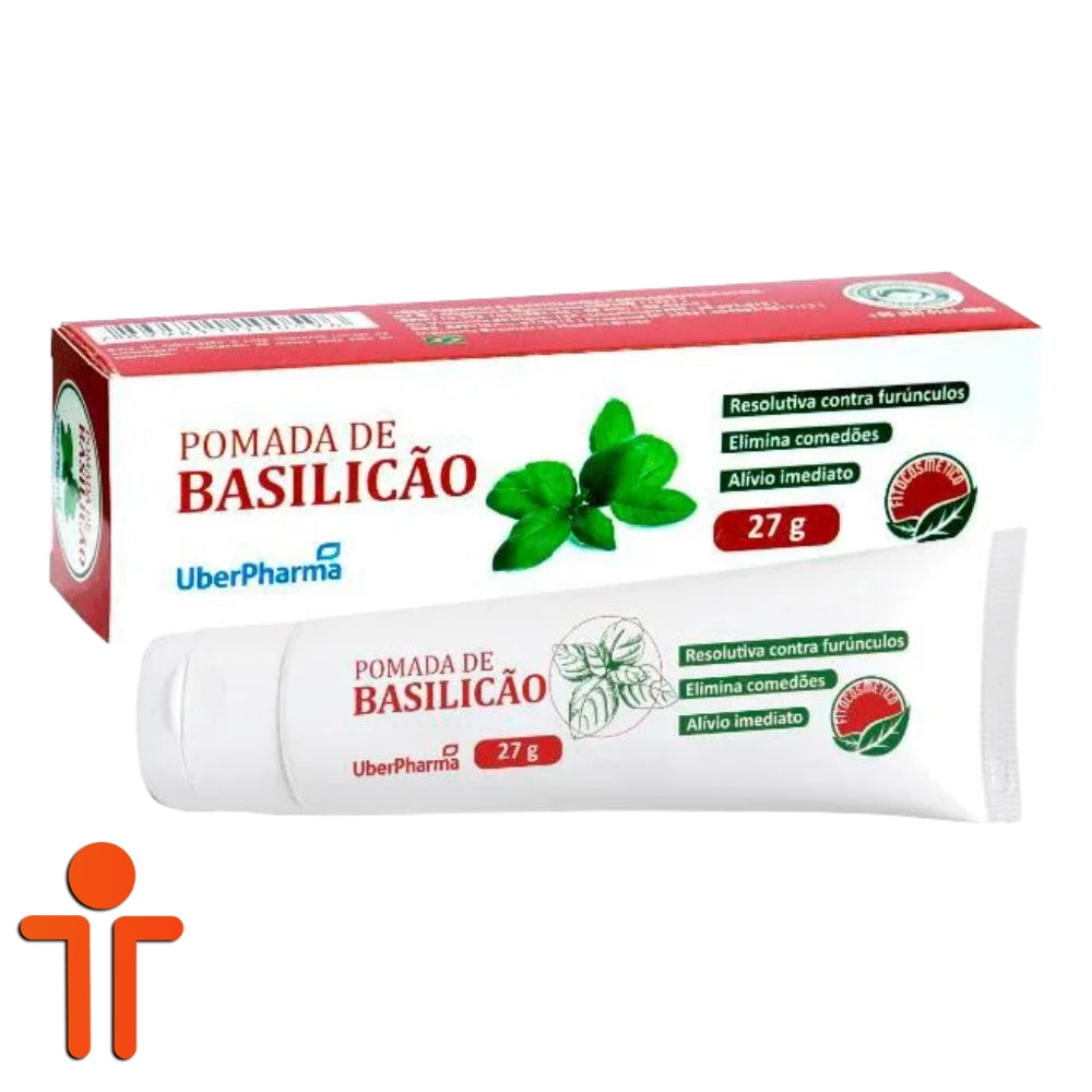 BASILICÃO POMADA 27 g -UberPharma