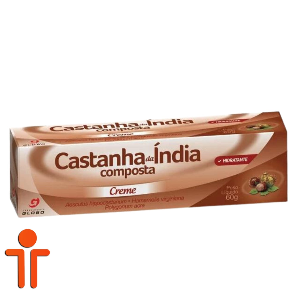 Castanha da Índia Composta Creme Corporal 60g - Globo