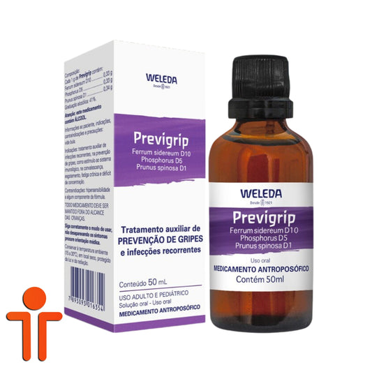 Previgrip Solução Oral 50ml - Weleda